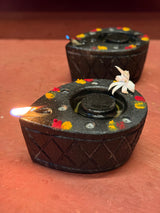 Beautiful And Traditional Natural Stone Lingu Diya Panati-1 Pair