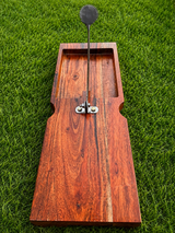 acacia Traditional Wooden chopper and coconut scraper