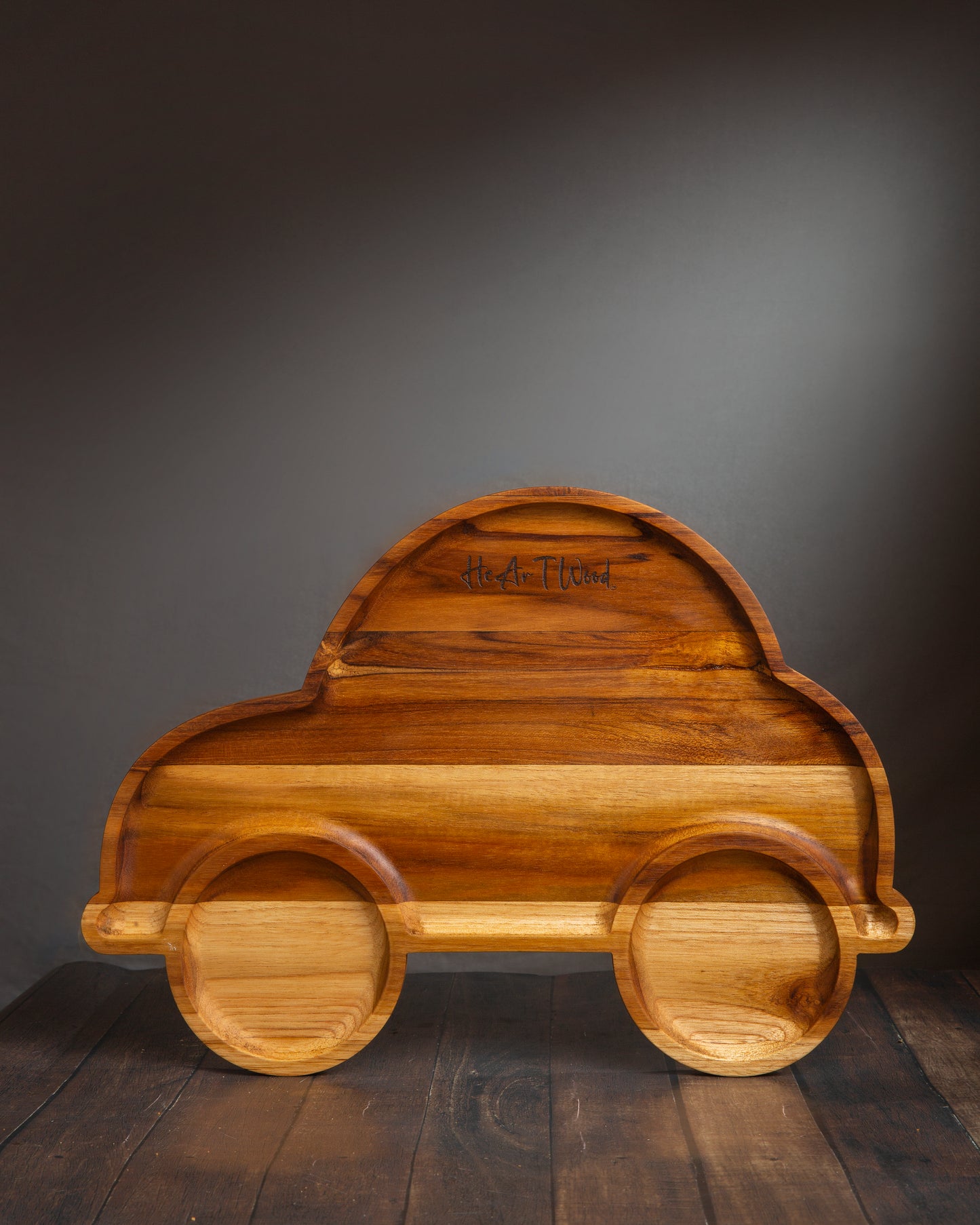 Children Special Car Teak Wood Serving Platter