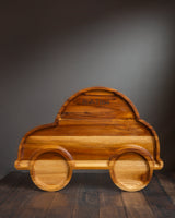 Children Special Car Teak Wood Serving Platter