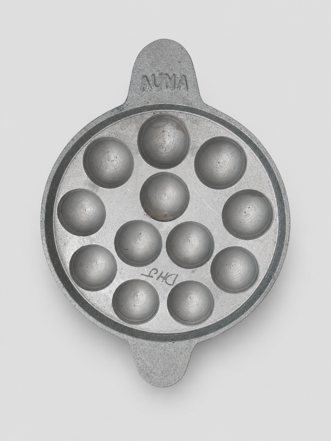 Iron Bid Traditional Paddu Or Appam Tawa-12 Holes