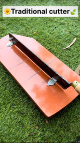 Traditional Cutter with sharp handmade iron blade