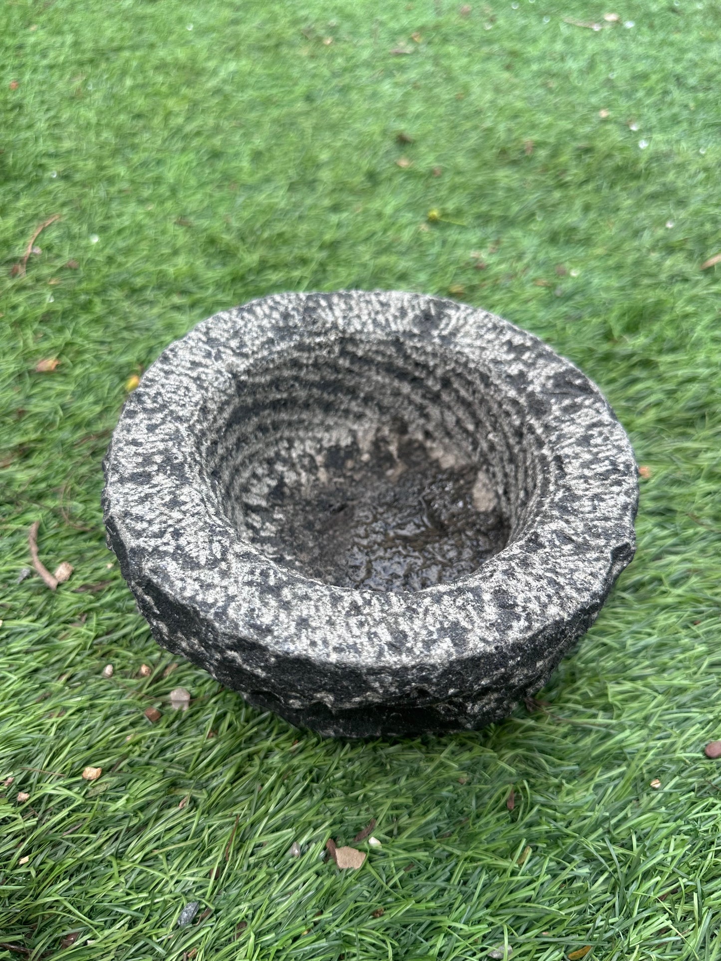 Handmade Small Mortar Pesle set Round