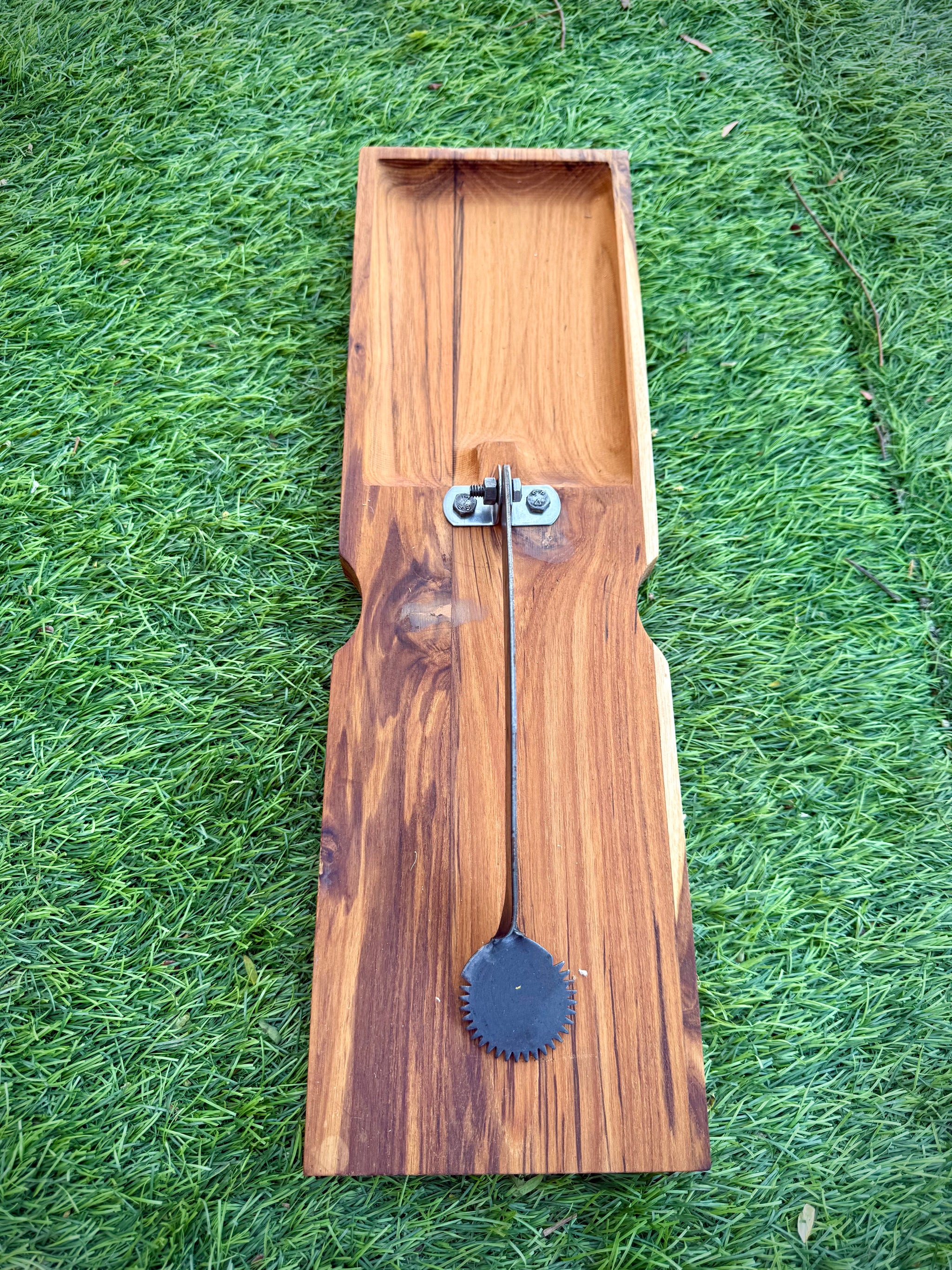 Teak wood Vegetable cutter and coconut scraper