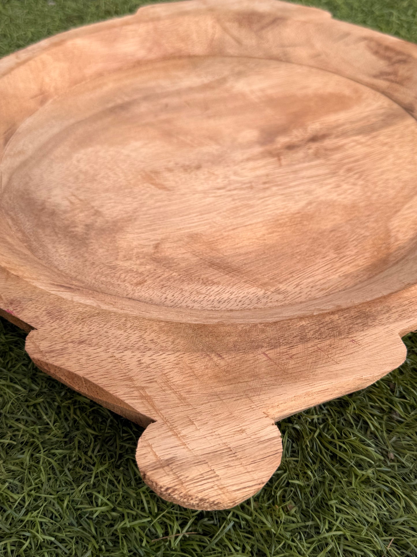 Traditional Wooden Roti Parath