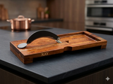 acacia Traditional Wooden chopper and coconut scraper