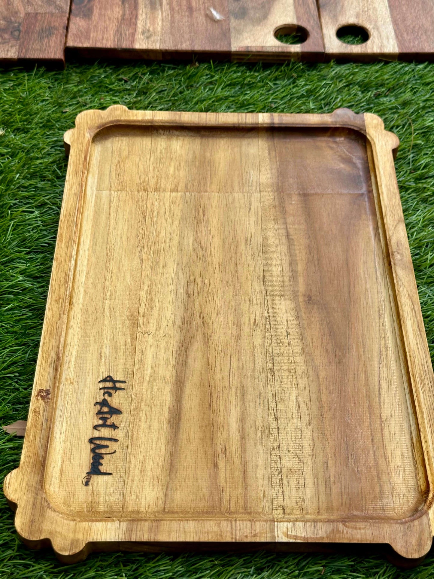 Teakwood Rectangular Serving Platter