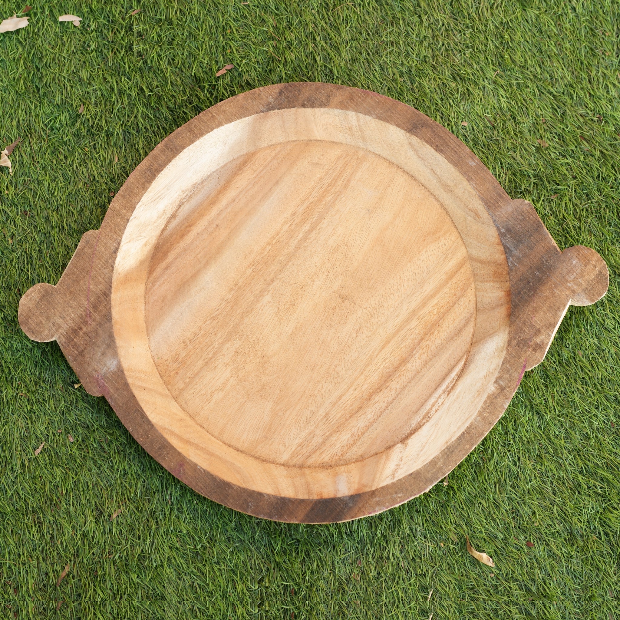 Traditional Wooden Roti Parath