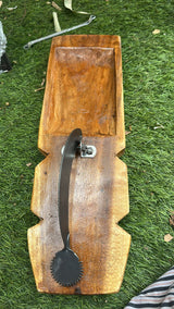 Mango Wood Vegtable Cutter and Coconut Scraper